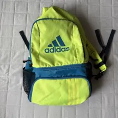 adidas リュック キッズ用 ネオンカラー イエロー