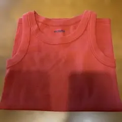 emmi タンクトップ オレンジ　ピラティスのサムネイル