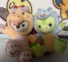 上海ディズニー　お正月　シェリーメイ　オルメル　ぬいぐるみ　キーチェーンセット