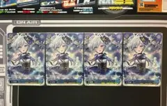 ヴァイス デレマス　クリスタルスノー アナスタシア サイン co 4枚