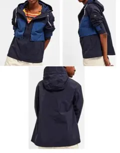 AIGLE（エーグル）マウンテンパーカー　ナイロンジャケット紺