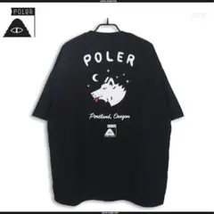 POLeR×FREAK'S STORE ビッグシルエット Tシャツ BLACKのサムネイル