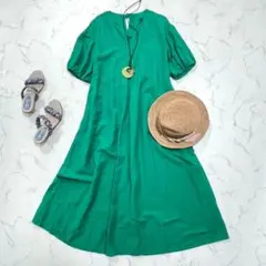 美品✨2023SS シンプリシティエ リネンロングワンピース マキシ丈 F