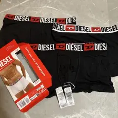 DIESEL ボクサーパンツ 3枚セット ブラック