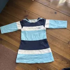 Nike ストライプ 長袖ワンピース 100cm