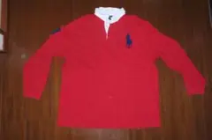 Polo Ralph Lauren ラガーシャツ レッド