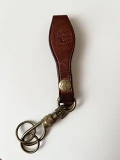 IL BISONTE レザーキーリング　ブラウン