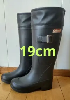 最終価格★Coleman★コールマン★ブラック★長靴★19cm★レインブーツ★黒