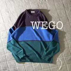 A1794・WEGO・ウィゴー・ざっくりゆるダボニット・ＸＬサイズ相当のサムネイル