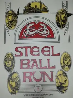 7部 スティール・ボール・ラン ポスター ジョジョ展 in S市杜王町 2012