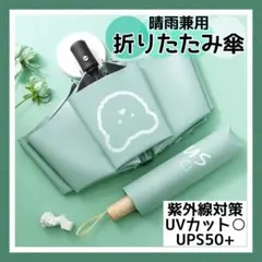 折りたたみ傘 雨晴兼用 雨傘 日傘 自動開閉 紫外線対策 梅雨 グリーン
