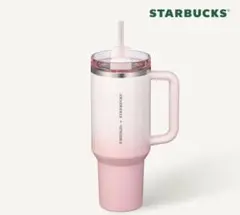 新品★韓国　スタバ　スタンレー　ピンク　ステンレスタンブラー　1183ml