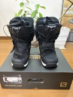 606/未使用？美品 SALOMON スケルトン ICIスキー ブーツ 25.5 2025年