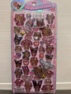 【正規品】うるちゅる　ポップシール　日焼け　サンリオキャラクターズ
