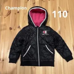 Champion キッズジャケット ブラック/ピンク