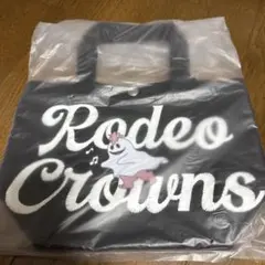 RODEO CROWNS GHOST BEAR トートバック　ブラックのサムネイル