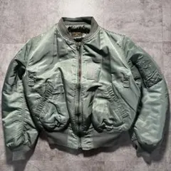 alpha 50s復刻　ma-1 flight jacket 短丈　ヴィンテージ