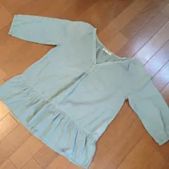 Hug O' War グリーン Vネック チュニック