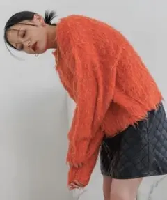 JEANASIS￼ ￼シャギーニット￼