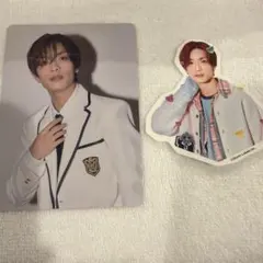 なにわ男子 HARDWORK ファミクラ盤 特典 高橋恭平トレカ＆シール