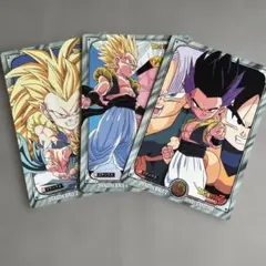 ドラゴンボールZ ジャンボカードダス 3枚セット 孫悟空 ゴテンクス ドラゴンボールZジャンボ カード 3枚セット 孫悟空 ゴテンクス - メルカリ