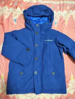 美品 mont-bell 110cm ハスキー コート ダウン