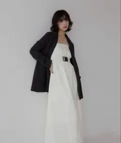 ★完売品　【hellam】2WAYベアトップジャンスカ