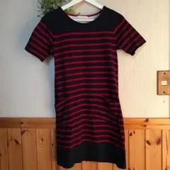 ★美品★半袖ボーダーワンピース★ アースミュージック&エコロジーの姉妹店