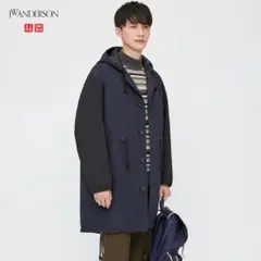 未使用完売品 ユニクロ×JWANDERSON モッズコート ネイビーM