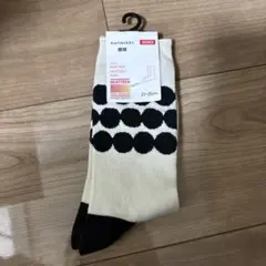 海外限定　marimekko × UNIQLO ヒートテック ソックス