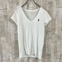古着 POLO RALPH LAUREN 半袖Tシャツ ポニー刺繍 サイズXS