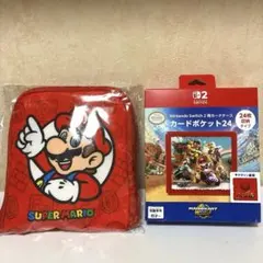 スーパーマリオ カードポケット 24枚収納、エコバック