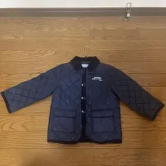 Familiarネイビー キルティングジャケット