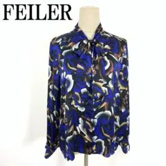 【美品】FEILER✳︎花柄ブラウス切り替えプルオーバーチュニック✳︎黒✳︎サイズL 2025年最新】フェイラー ブラウスの人気アイテム - メルカリ