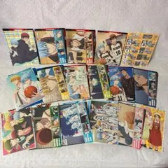 黒子のバスケ ジャンボカードダス ファイリングイラストカード 全種16枚セット