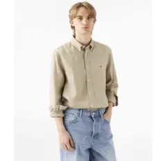 Willis & Geiger ベージュ ボタンダウンシャツ Mのサムネイル