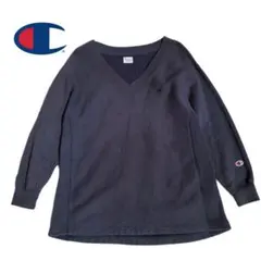 【レア！】チャンピオン 青タグ復刻　リバースウィーブ　ネイビー　裏起毛　Ｍ