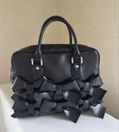 川久保玲 CDG GIRL 渋谷パルコ限定 コムデギャルソンガール リボンバッグ コムデギャルソンガール 渋谷パルコ限定 24秋冬 新作 合皮 リボン