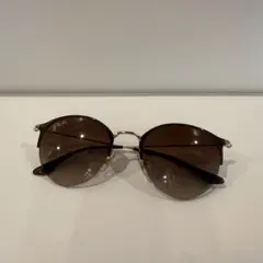 Ray-Ban ラウンドサングラス ブラウンレンズ