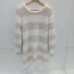 最終値下◎10.16◎S42◎ジェラートピケ◎ルームウェア◎ボア◎ボーダー◎F