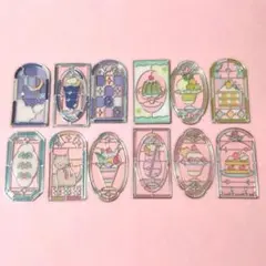 グラスパーラー GLASS PARLOR ステッカー シール 　12枚