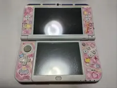 Nintendo 3DS LL ピンク 保護カバー付き