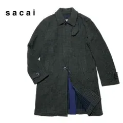 2025年最新】sacai メンズ ステンカラーコートの人気アイテム - メルカリ