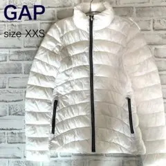 GAP レディースダウンジャケット 白 ホワイト XXS Aライン
