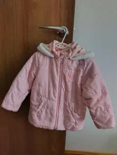 mikihouseホットビスケッツ　ピンクアウター