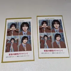 TVガイド 証明写真 なにわ男子 大西流星 2枚セット