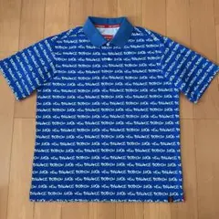 New Balance ロゴポロシャツ 青　ゴルフ メンズ　サイズL