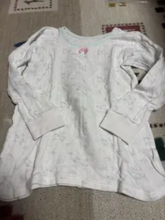 TOPVALU キッズ 長袖インナー 3着セット 女の子用 120サイズ