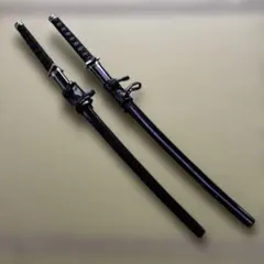 長尾景 コスプレ 模造刀 2本セット 刀ホルダー付き(カスタマイズ)のサムネイル