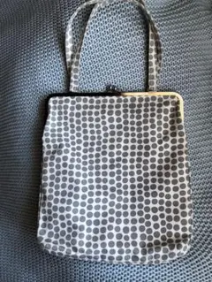 マリメッコ marimekko がま口グレードットバック